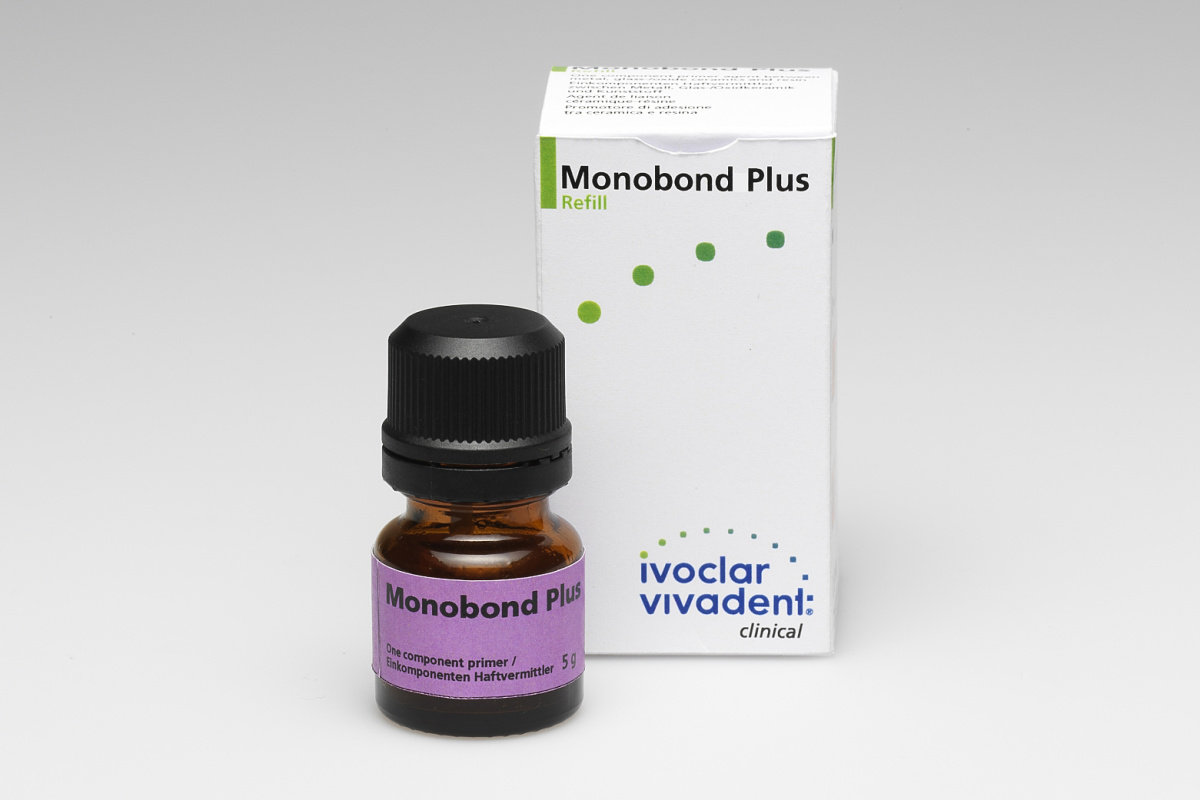 Monobond Plus - универсальный однокомпонентный бондинговый агент для непрямых реставрационных материалов Monobond Plus - универсальный однокомпонентный бондинговый агент для непрямых реставрационных материалов в ООО «ЭУР-МЕД Дон»